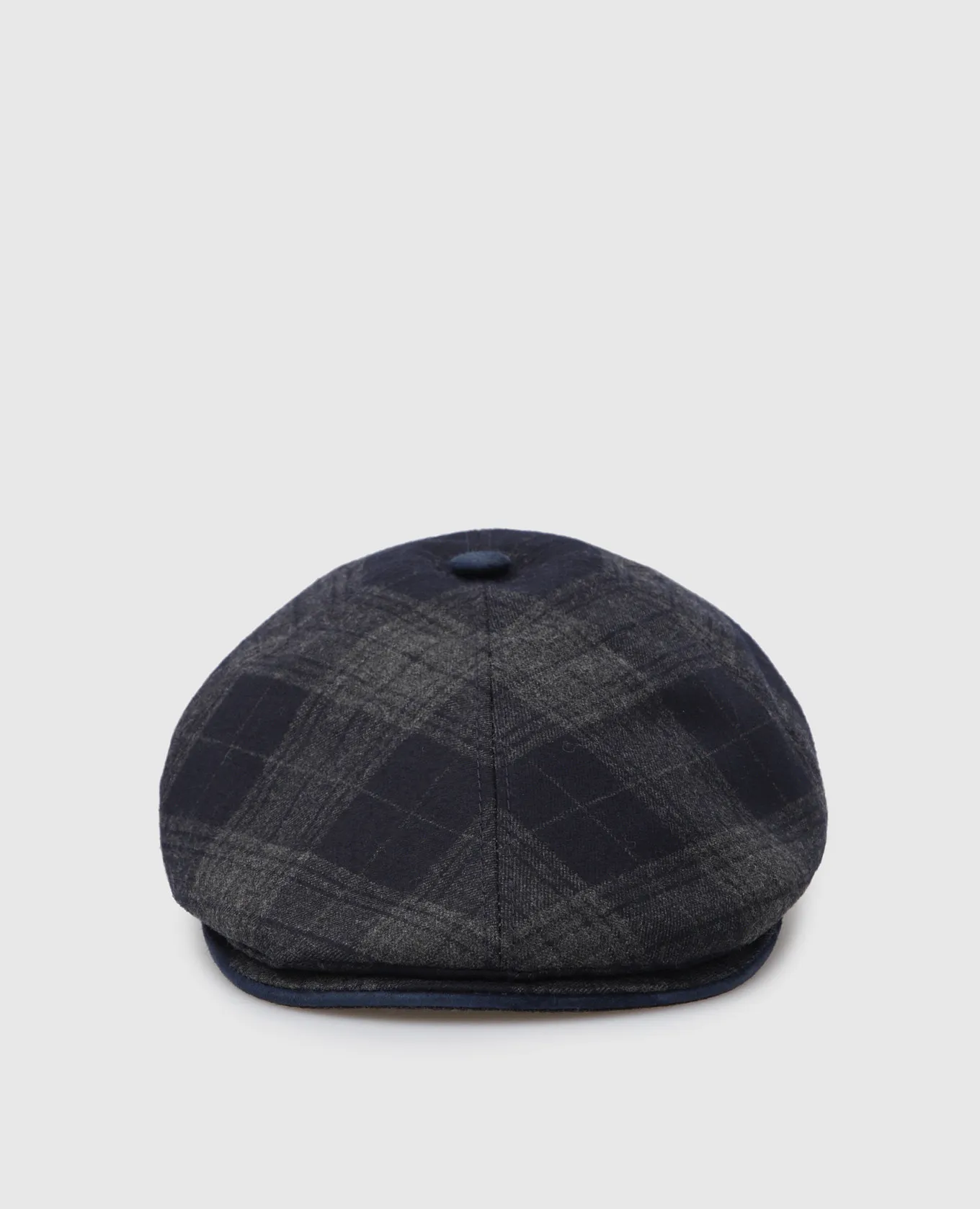Stefano Ricci Children's plaid wool cap