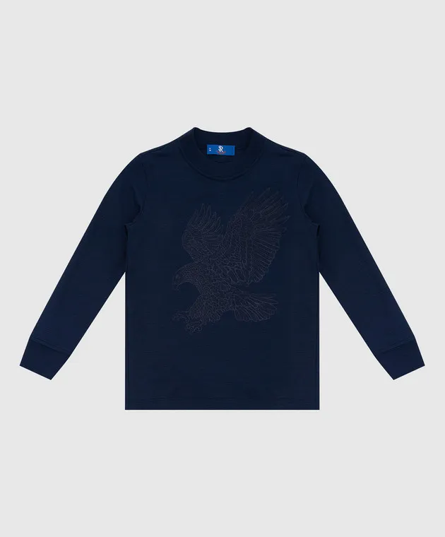 Stefano Ricci Children's printed wool longsleeve