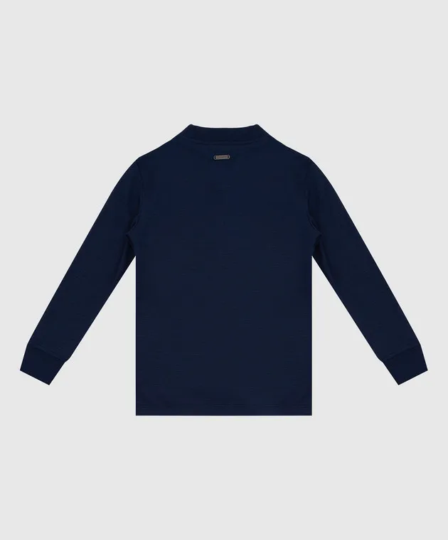 Stefano Ricci Children's printed wool longsleeve