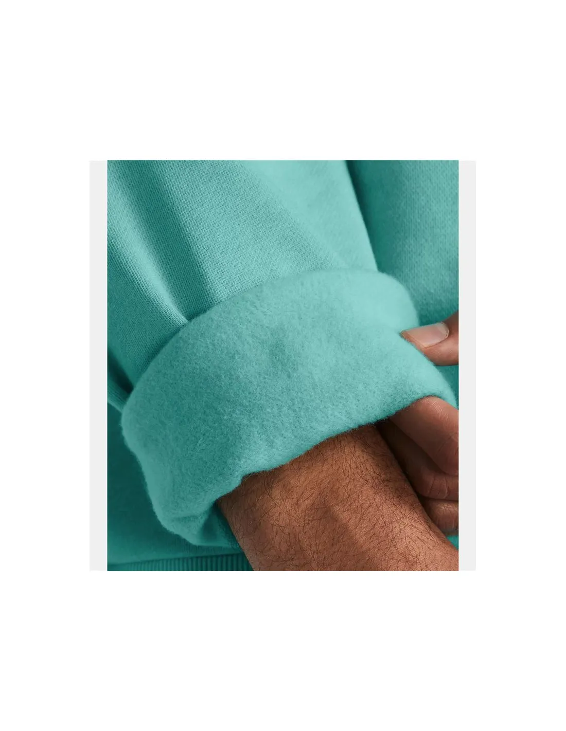 Sudadera de Fitness Under Armour Rival Hombre Verde