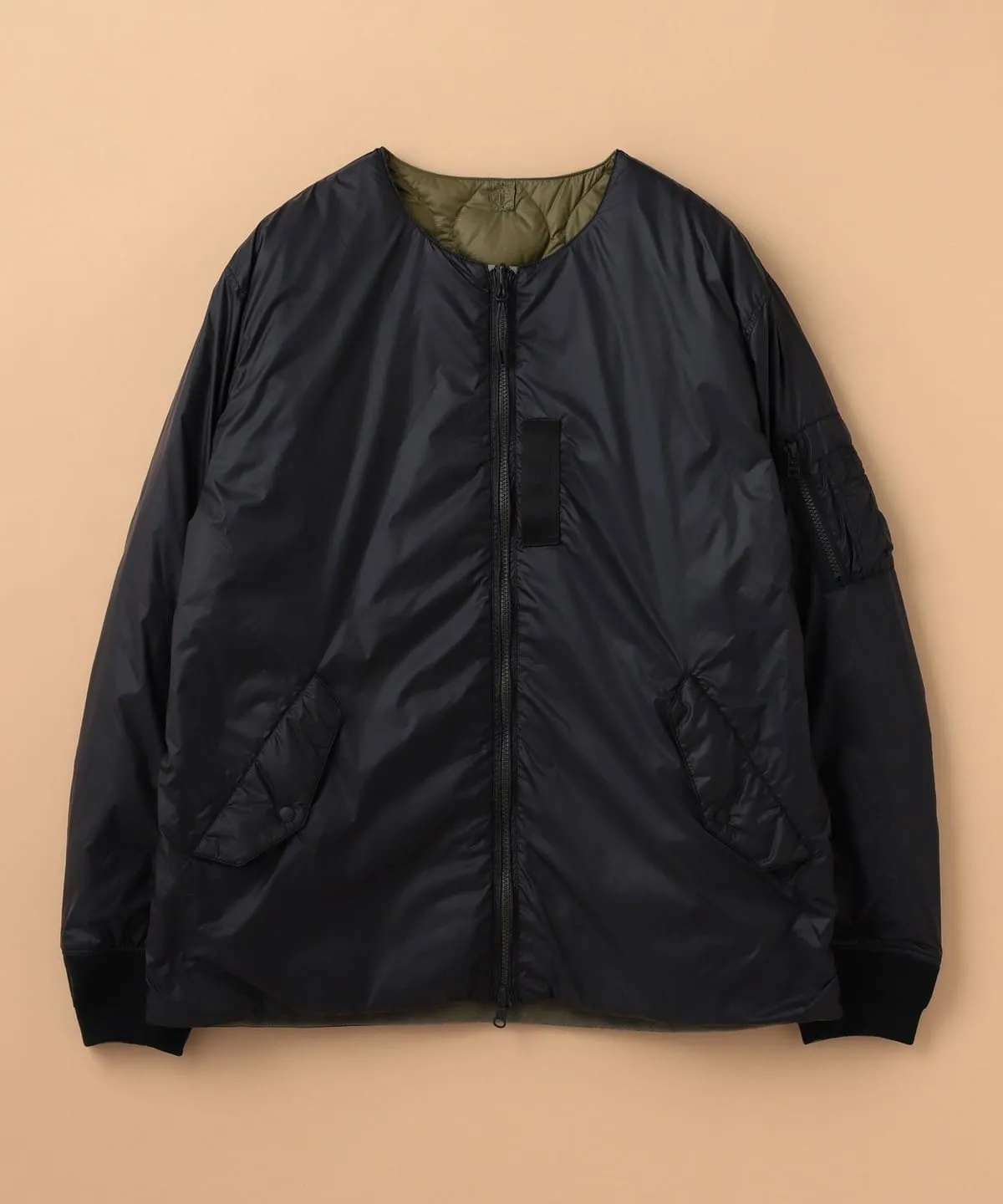 TAION X BEAMS REVERSIBLE MA1 TYPE INNER JACKET