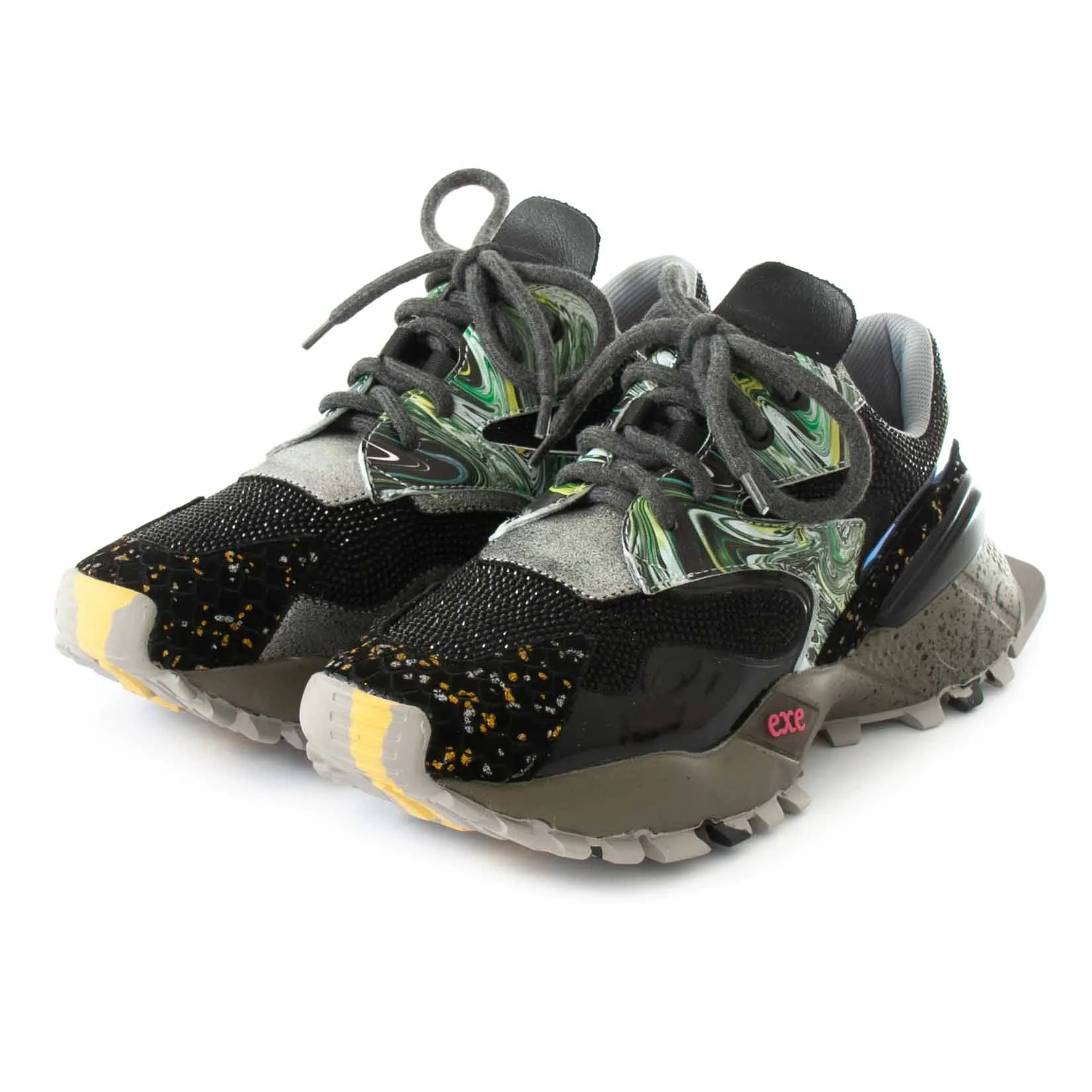 TENIS EXE PRETOS 1348
