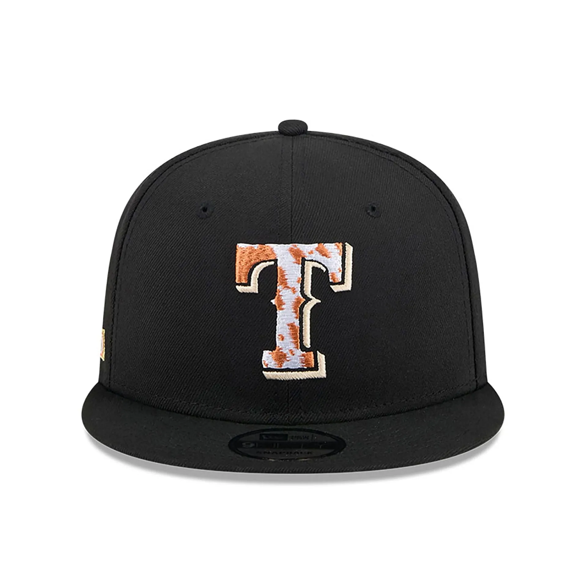 Texas Rangers Animal Fill Black 9FIFTY Snapback Cap