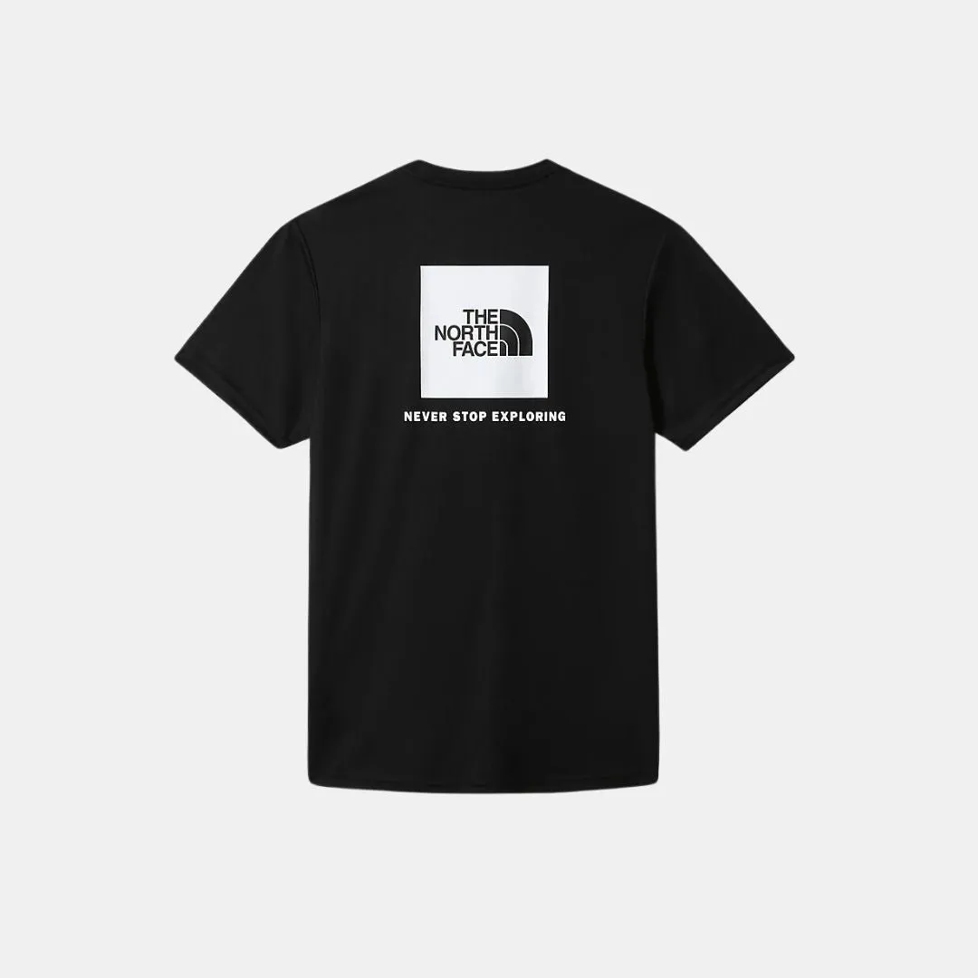 THE NORTH FACE REDBOX REAXION TSHIRT BLACK/WHITE
