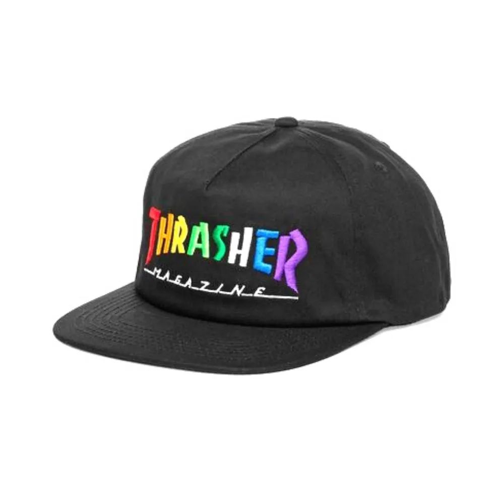 THRASHER RAINBOW SNAPBACK