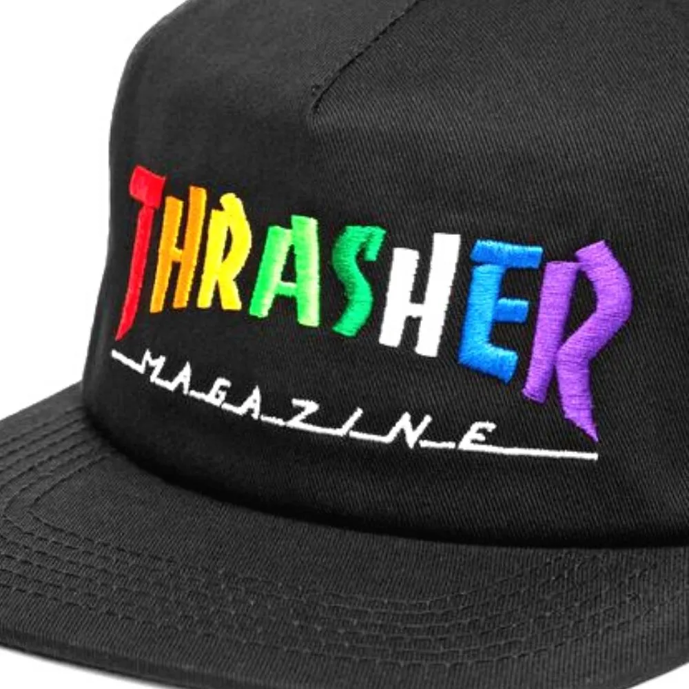 THRASHER RAINBOW SNAPBACK