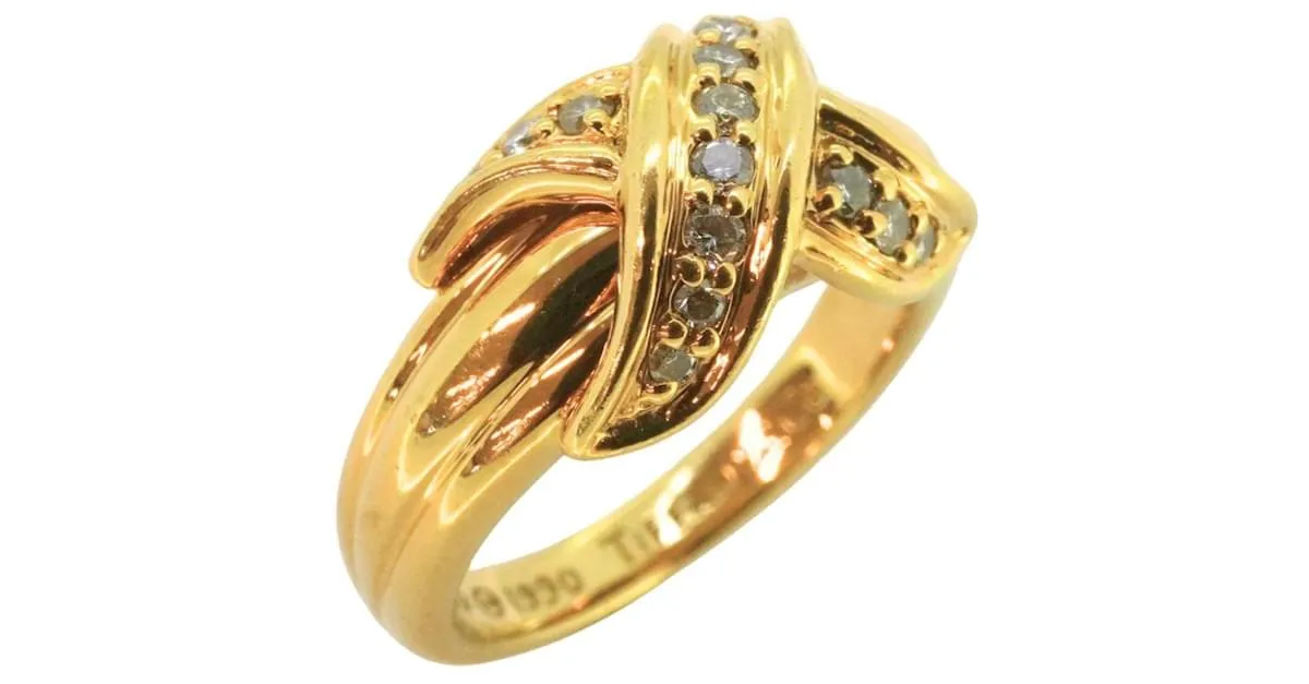 Tiffany & Co Anillo de Diamante Tiffany Signature 