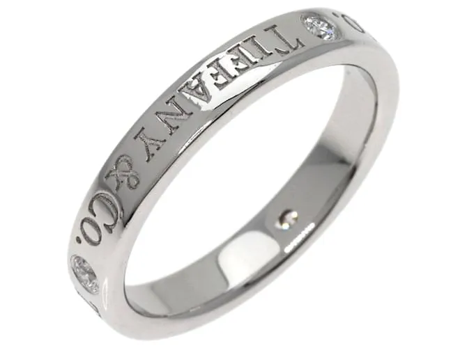 Tiffany & Co Anillo plano Tiffany en platino 