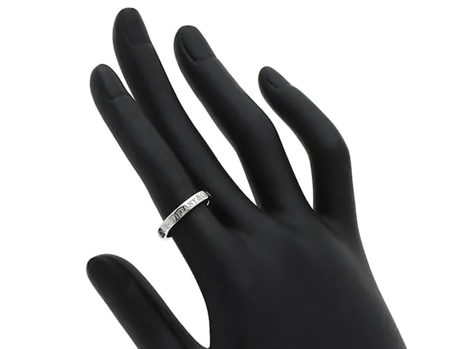 Tiffany & Co Anillo plano Tiffany en platino 
