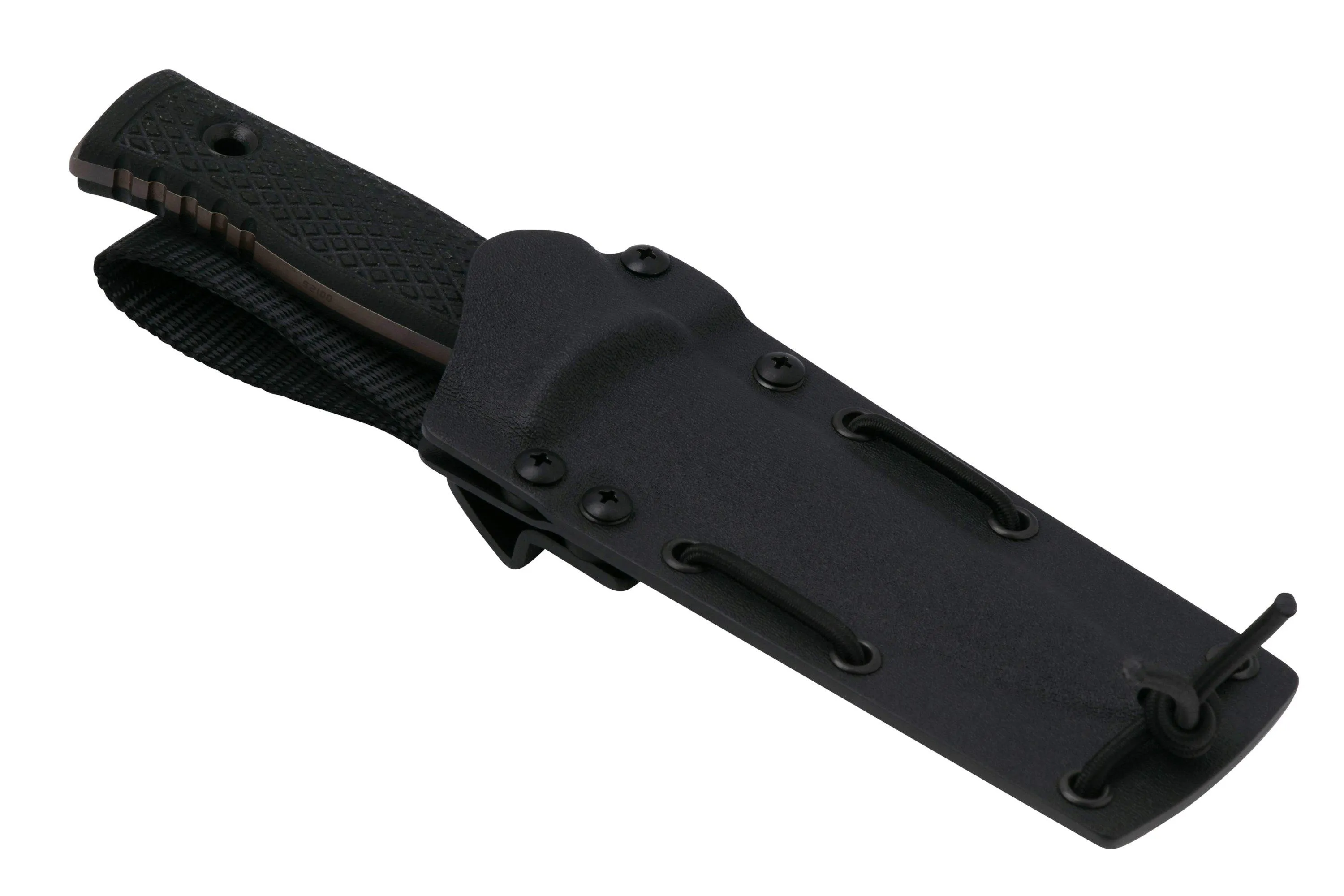 TRC M1SL APOCALYPTIC FINISH M390, BLACK CANVAS MICARTA, FUNDA DE KYDEX, CUCHILLO DE SUPERVIVENCIA