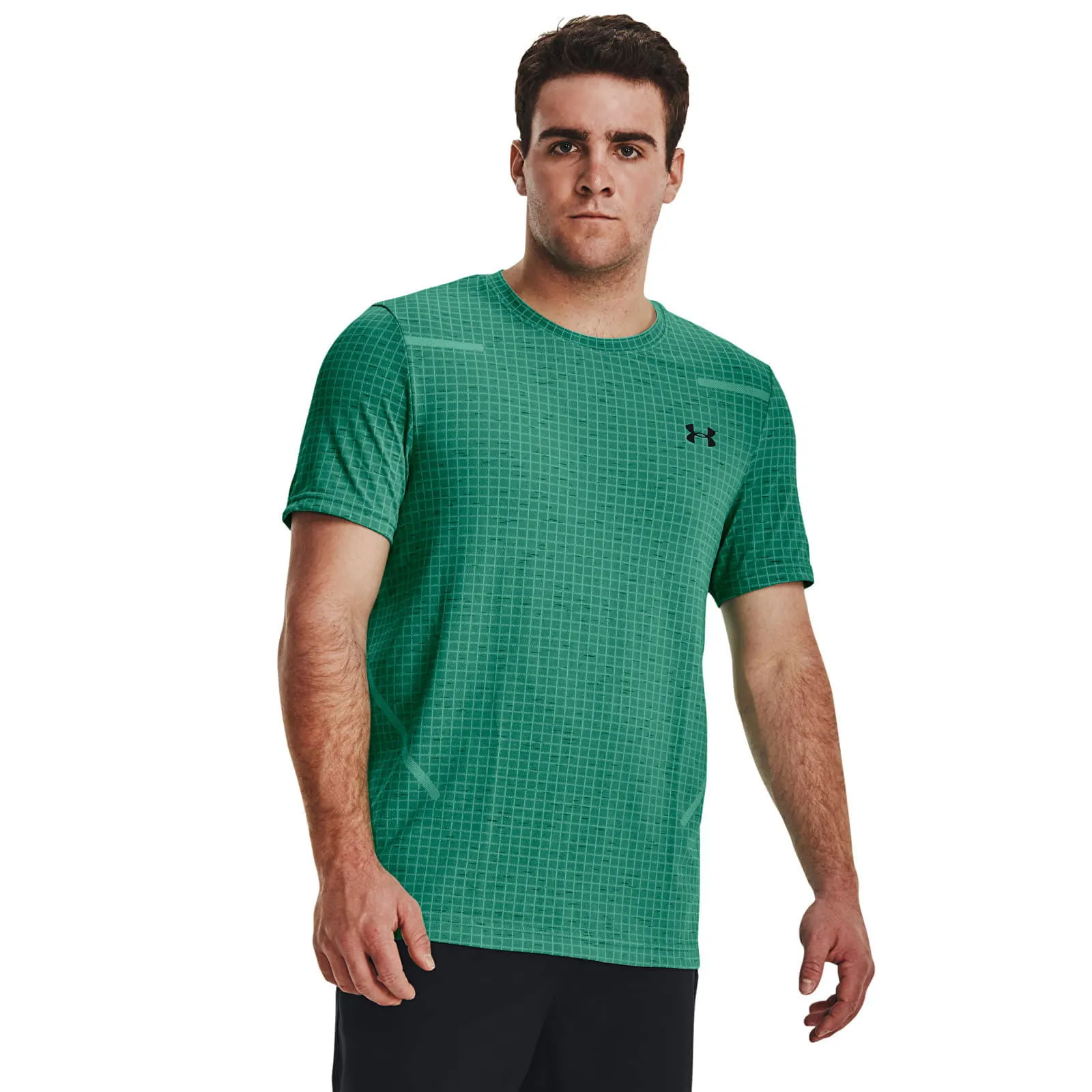 Under Armour Seamless Grid Ss Green