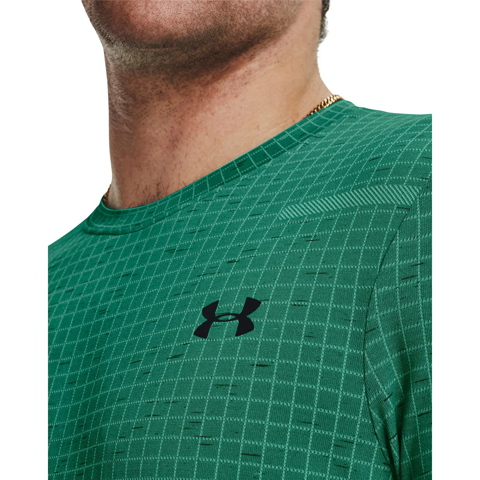 Under Armour Seamless Grid Ss Green