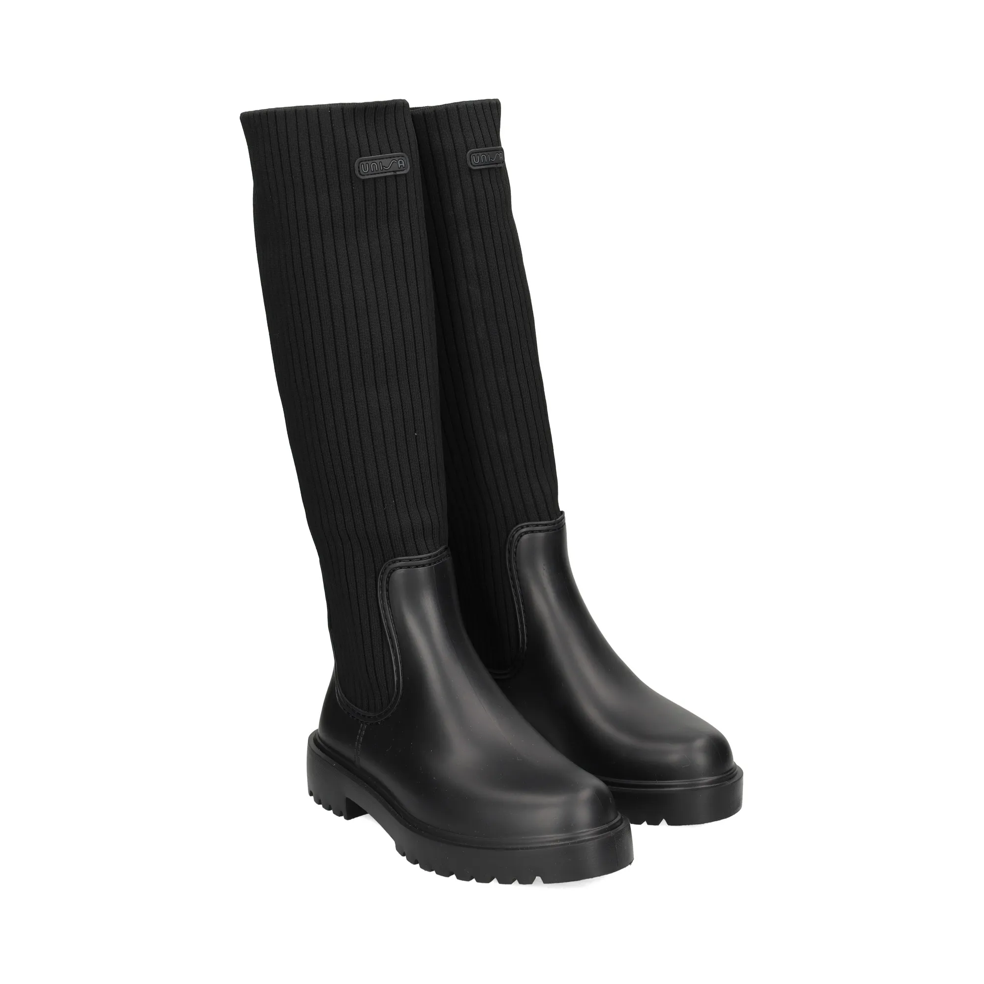 UNISA Botas con tacón de Mujer NEGRO