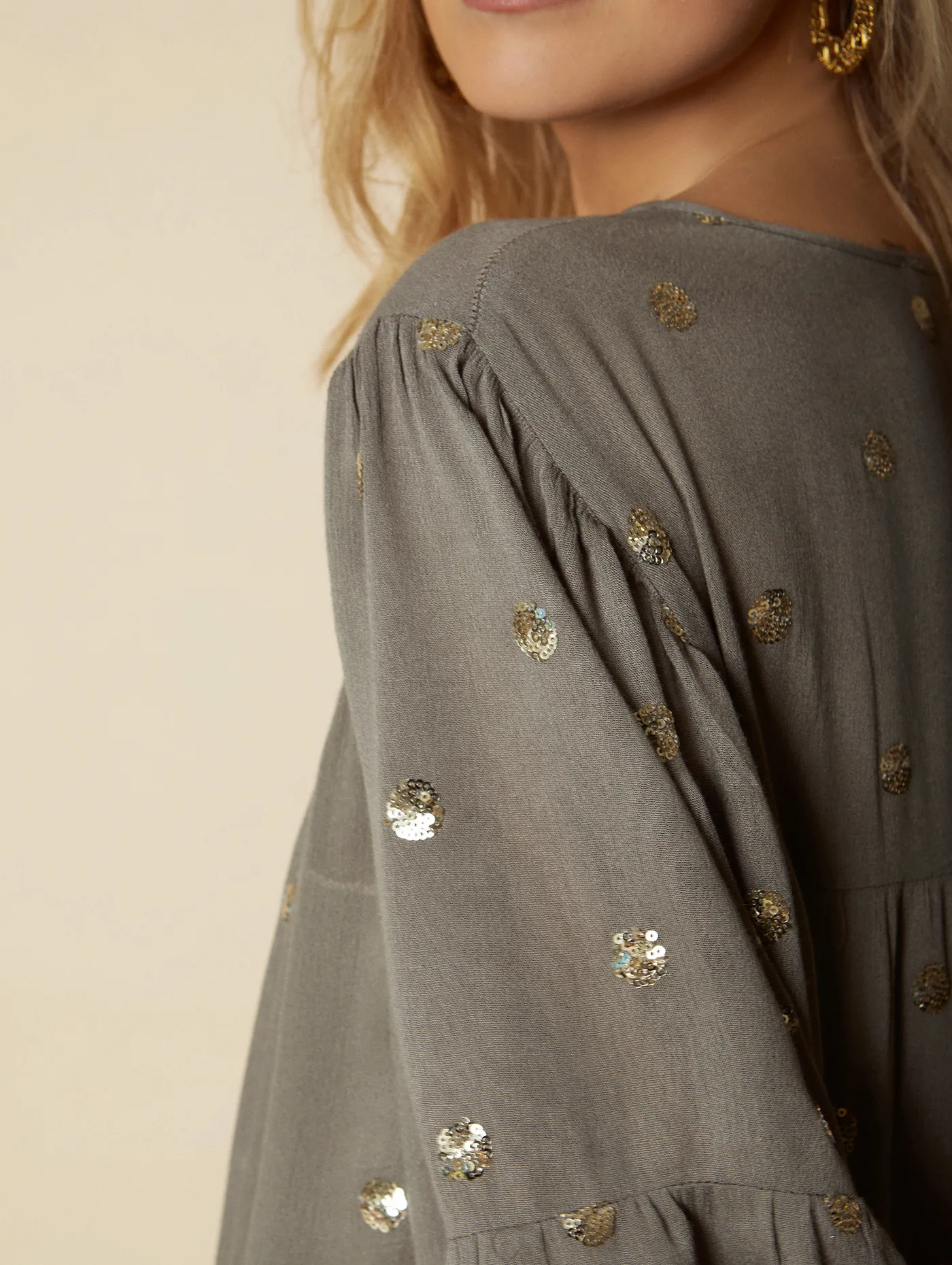 Vestido Bambula tentejuelas
