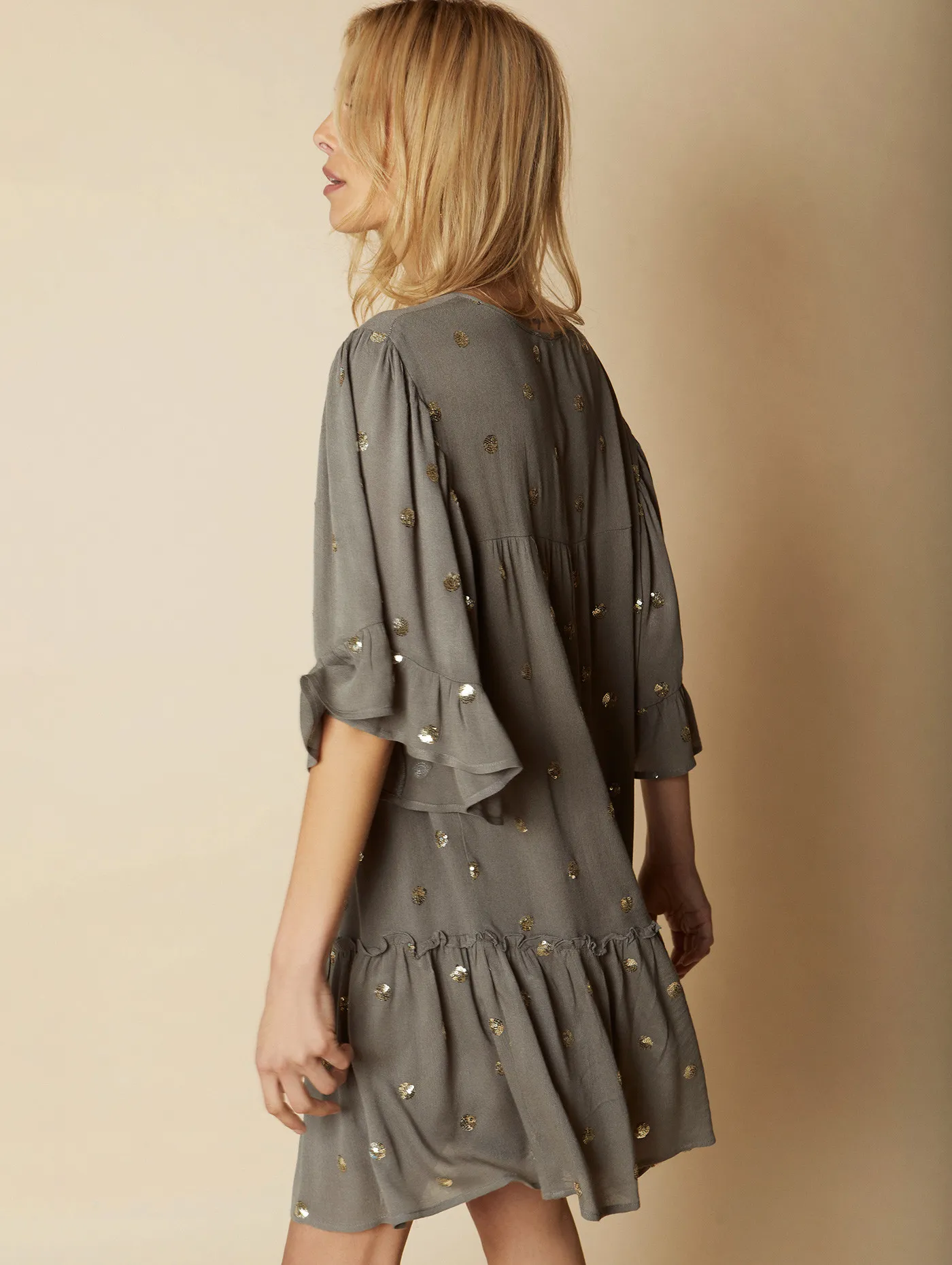 Vestido Bambula tentejuelas