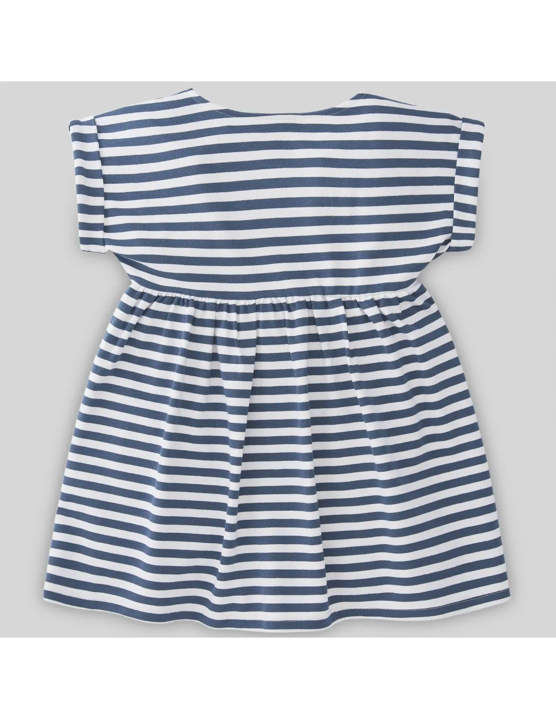 VESTIDO INFANTIL RAYAS SOLAR 49179 PAZ RODRIGUEZ