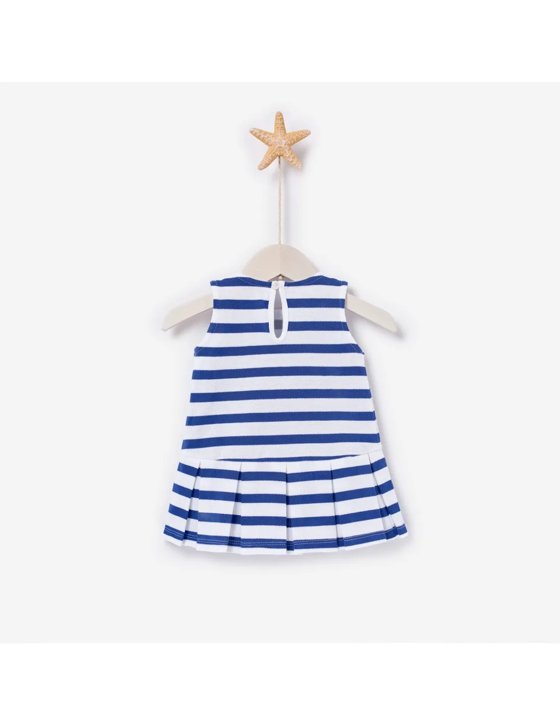 VESTIDO JERSEY RAYAS 09293 PUERTO PAZ RODRIGUEZ