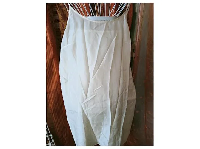 Vestido largo maje Beige 