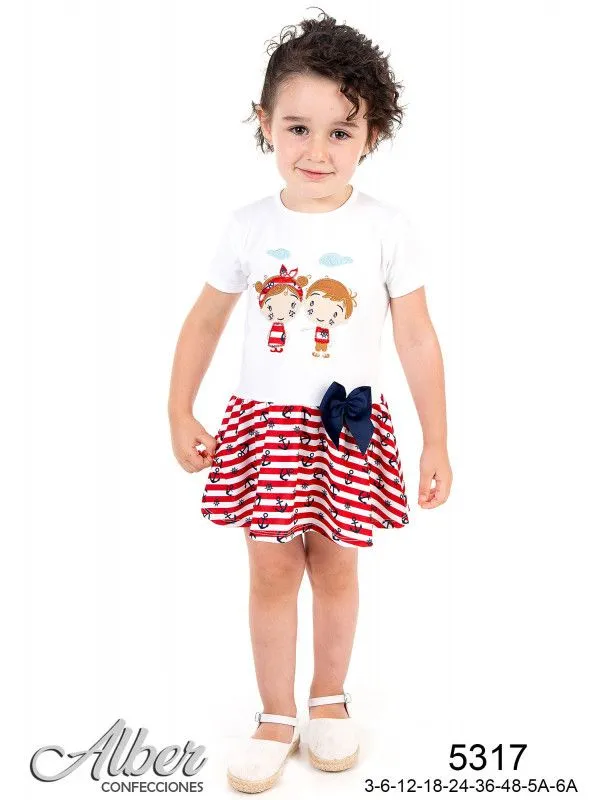 Vestido Marinero Bebé Confecciones Alber