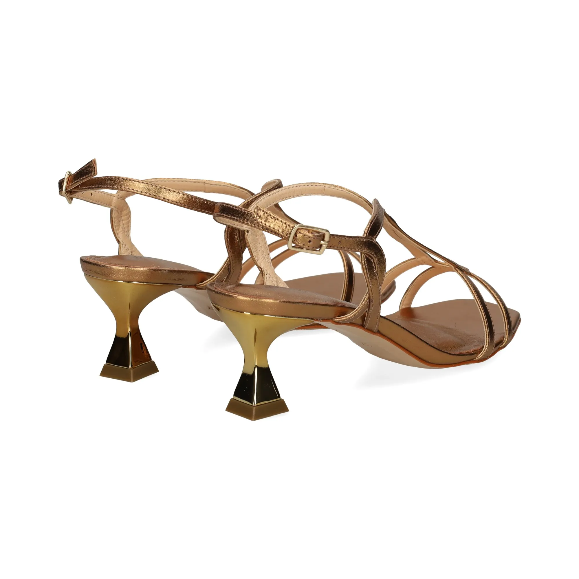 VICENZA Sandalias con tacón de Mujer BRONCE