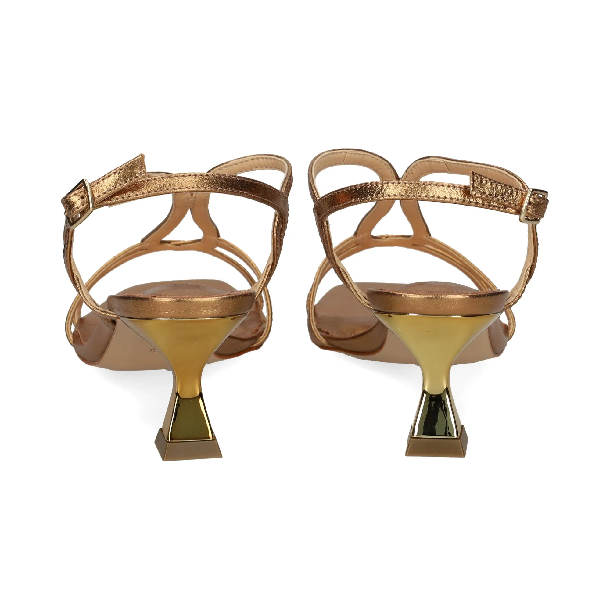 VICENZA Sandalias con tacón de Mujer BRONCE