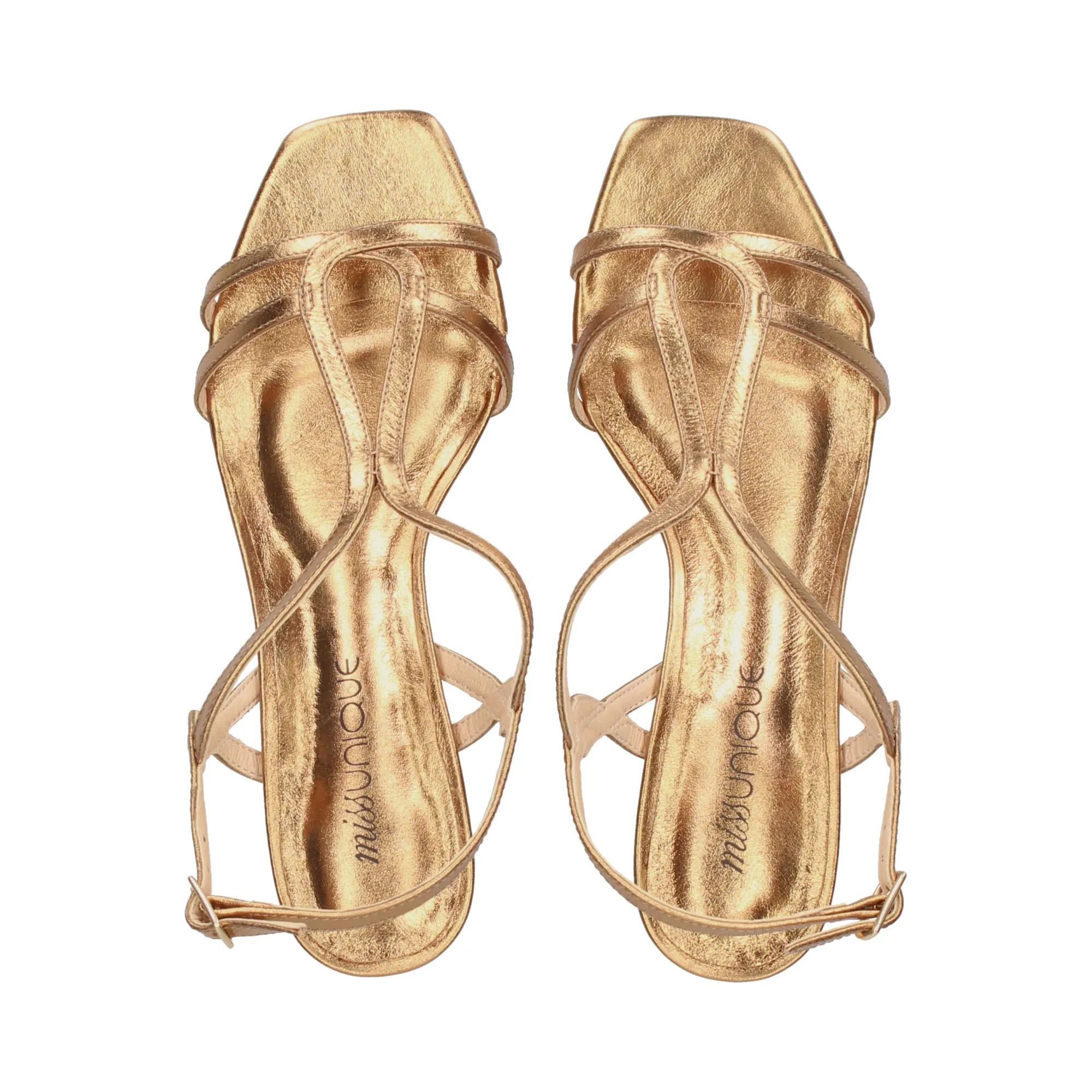 VICENZA Sandalias con tacón de Mujer BRONCE