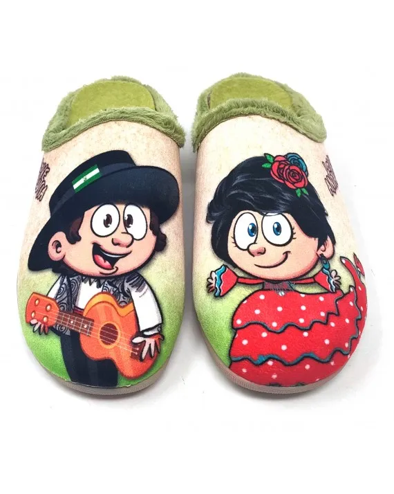 ZAPATILLA CASA MUJER 5550 ANDALUCIA