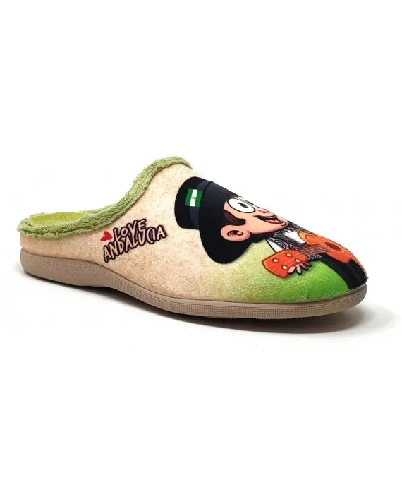 ZAPATILLA CASA MUJER 5550 ANDALUCIA