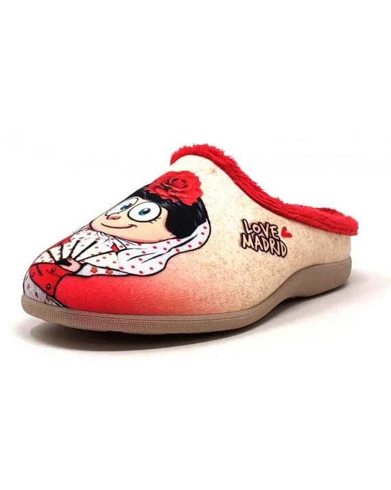 ZAPATILLA CASA MUJER 5552 MADRID