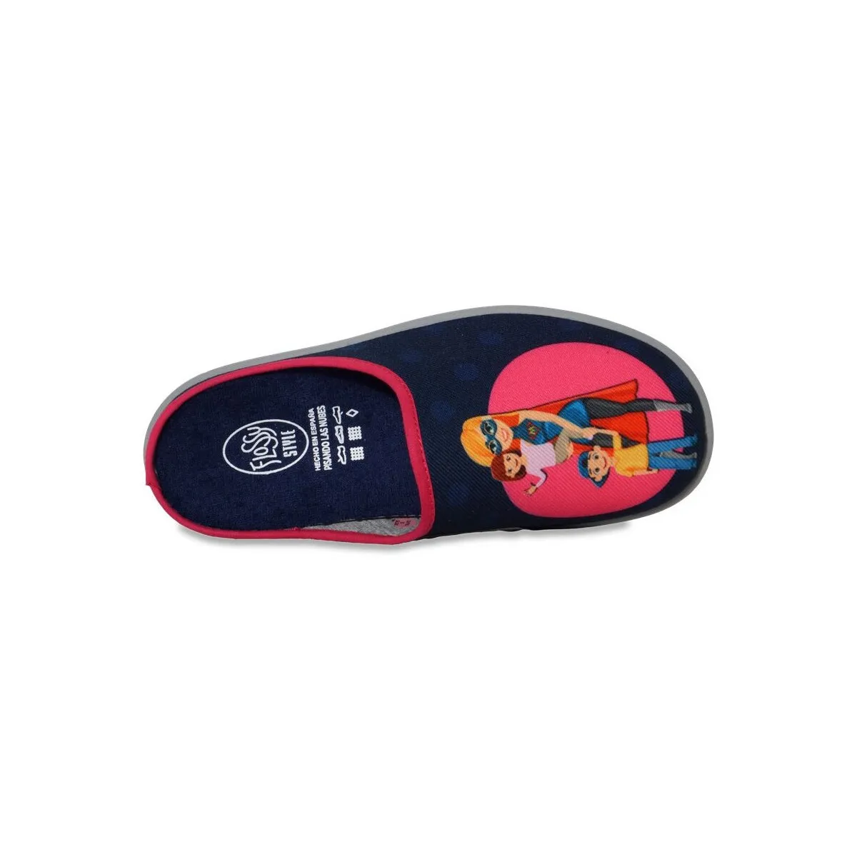 ZAPATILLA DE CASA MUJER  E2677