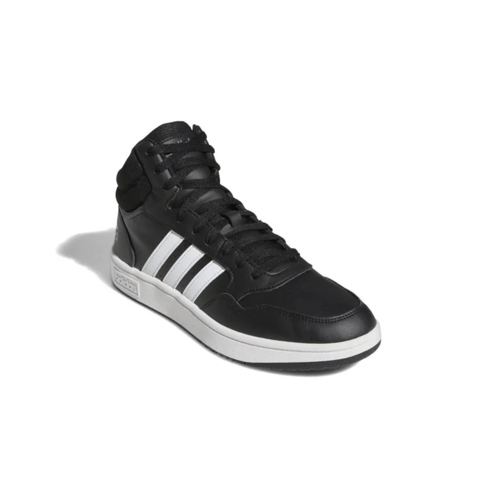 Zapatillas Adidas Urbanas Hombre Hoops 3.0 Mid Negro