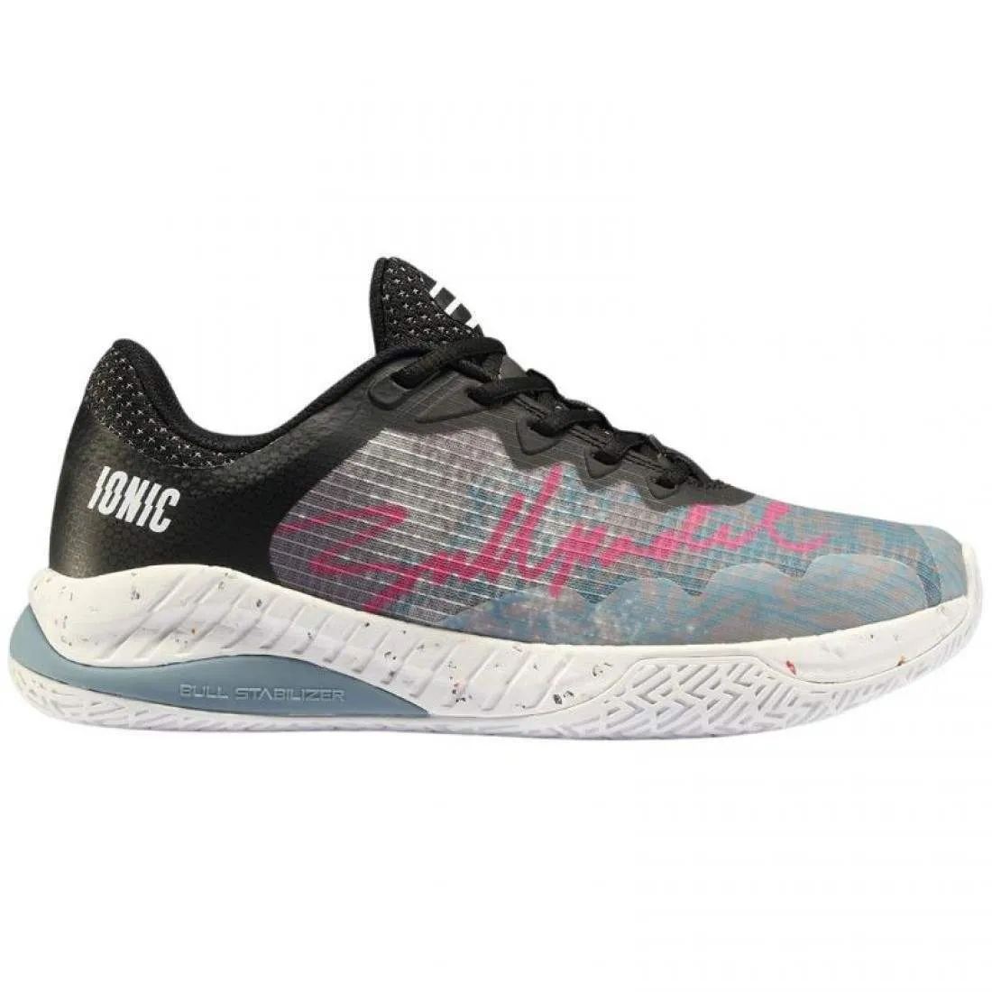 Zapatillas Bullpadel Ionic 24I Negro Gris Claro Mujer | Bullpadel