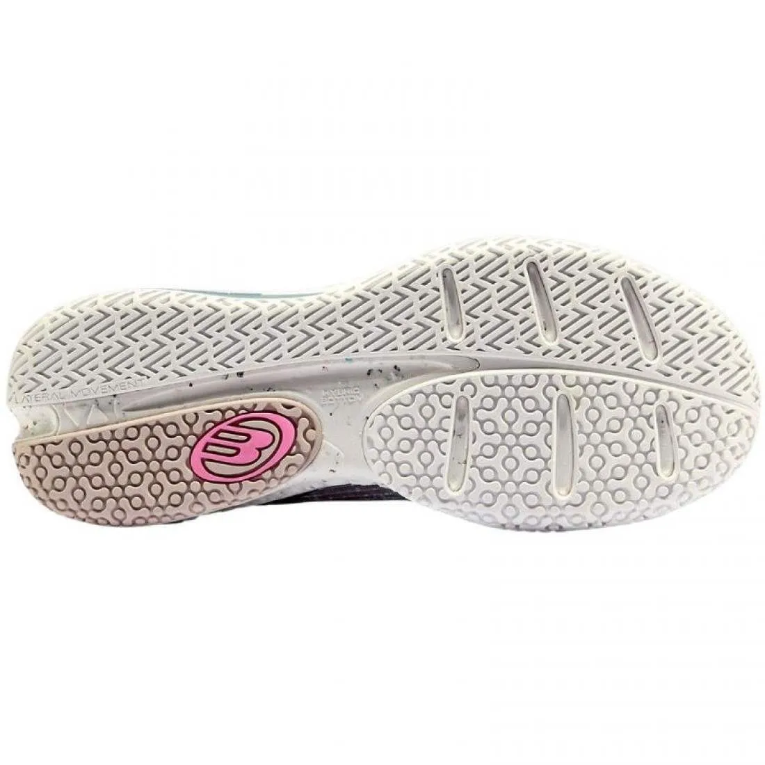 Zapatillas Bullpadel Ionic 24I Negro Gris Claro Mujer | Bullpadel