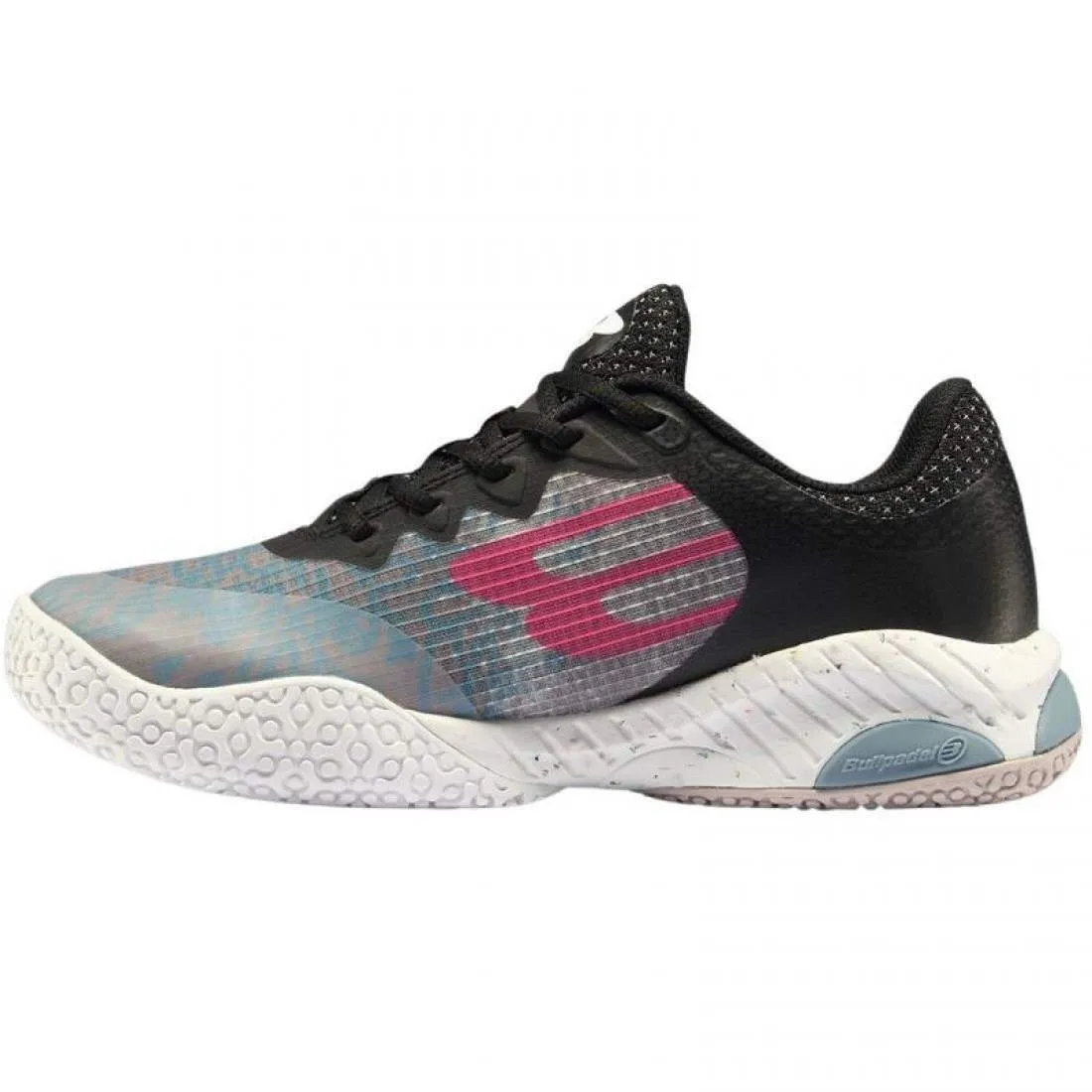 Zapatillas Bullpadel Ionic 24I Negro Gris Claro Mujer | Bullpadel