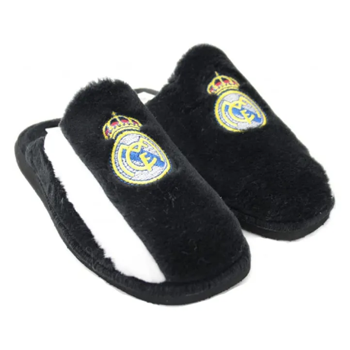 Zapatillas casa Andinas Real Madrid negras