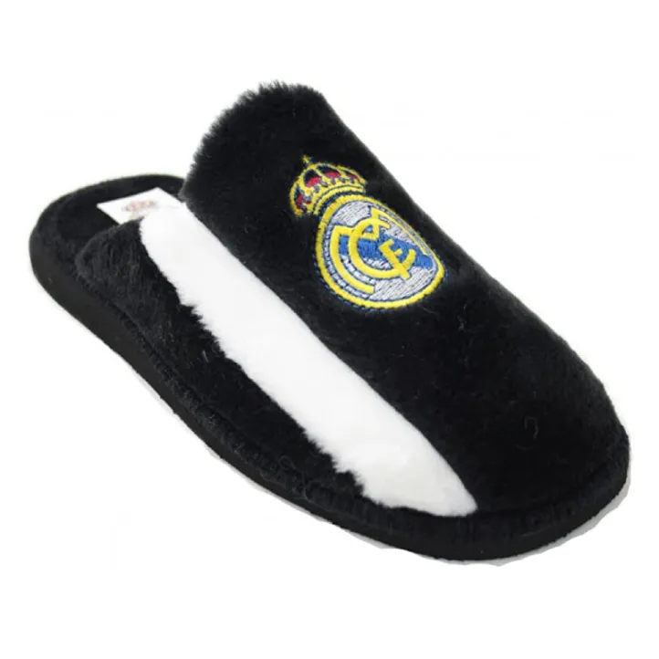 Zapatillas casa Andinas Real Madrid negras