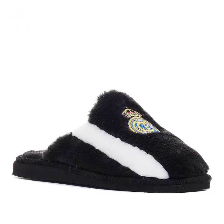 Zapatillas casa Andinas Real Madrid negras