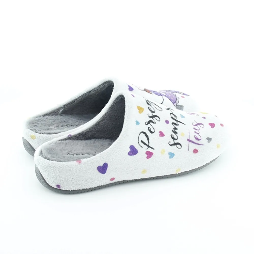 Zapatillas de casa Garzón Nena Globus Gris