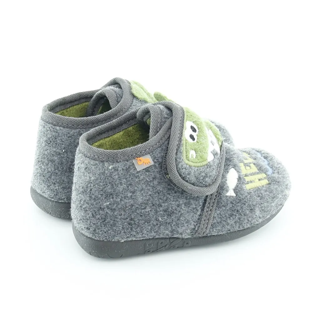 Zapatillas de casa Vulladi Tiburón Gris