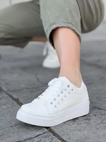 ZAPATILLAS DE MUJER BAJAS MODA URBANA LIVIANA COMODA ART100