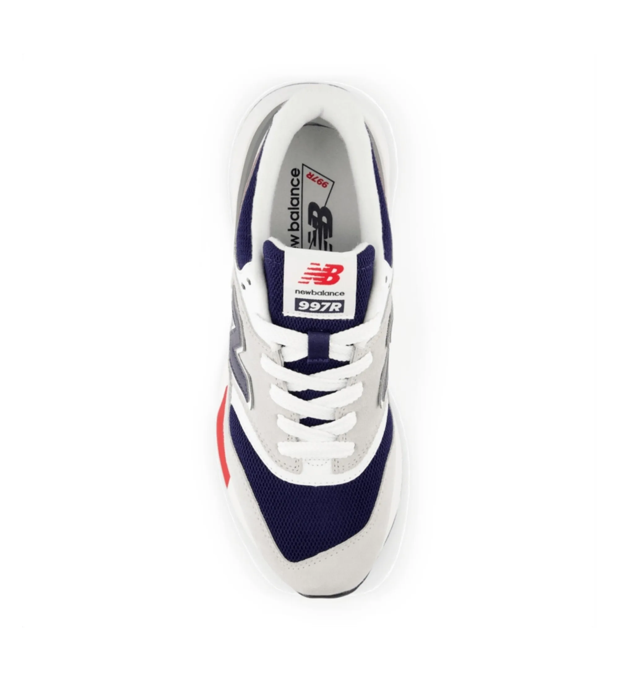 Zapatillas de Piel 997R gris