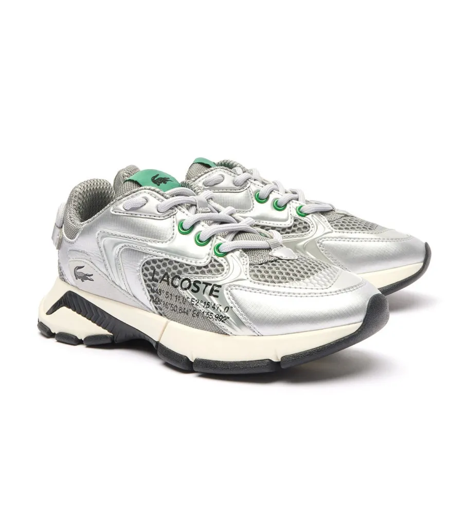 Zapatillas de Piel L003 Neo gris
