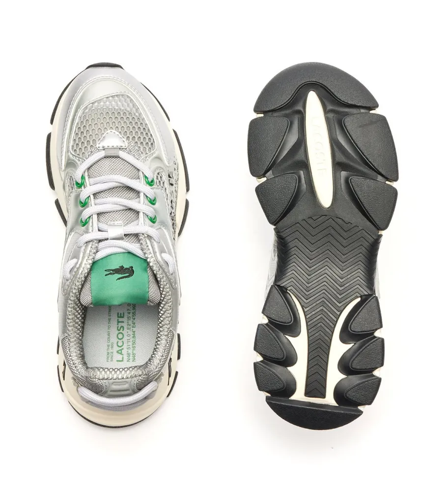 Zapatillas de Piel L003 Neo gris