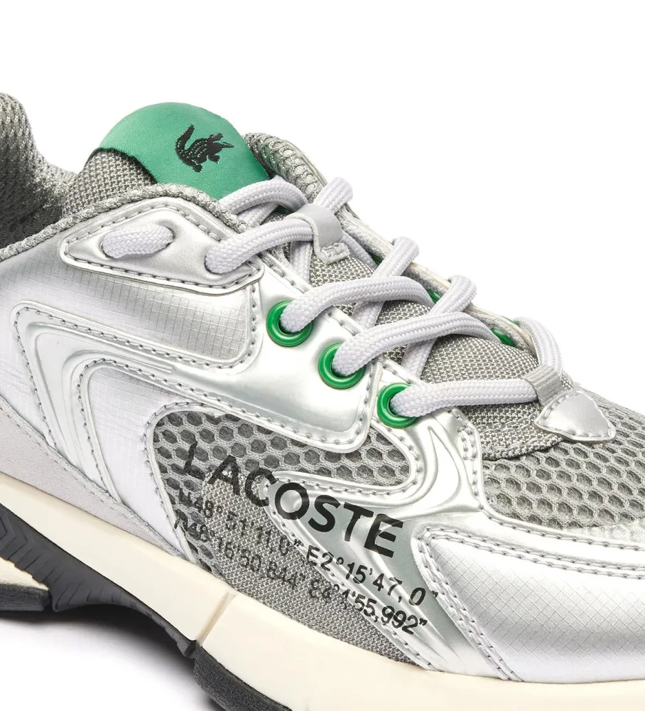 Zapatillas de Piel L003 Neo gris