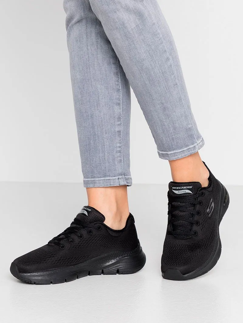 Zapatillas deportivas Skechers Arch Fit Sunny Outlook 149057 bbk negro