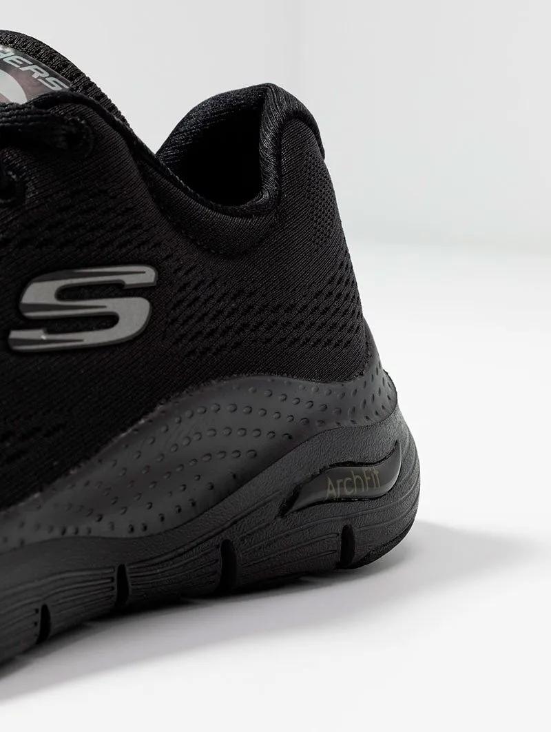 Zapatillas deportivas Skechers Arch Fit Sunny Outlook 149057 bbk negro
