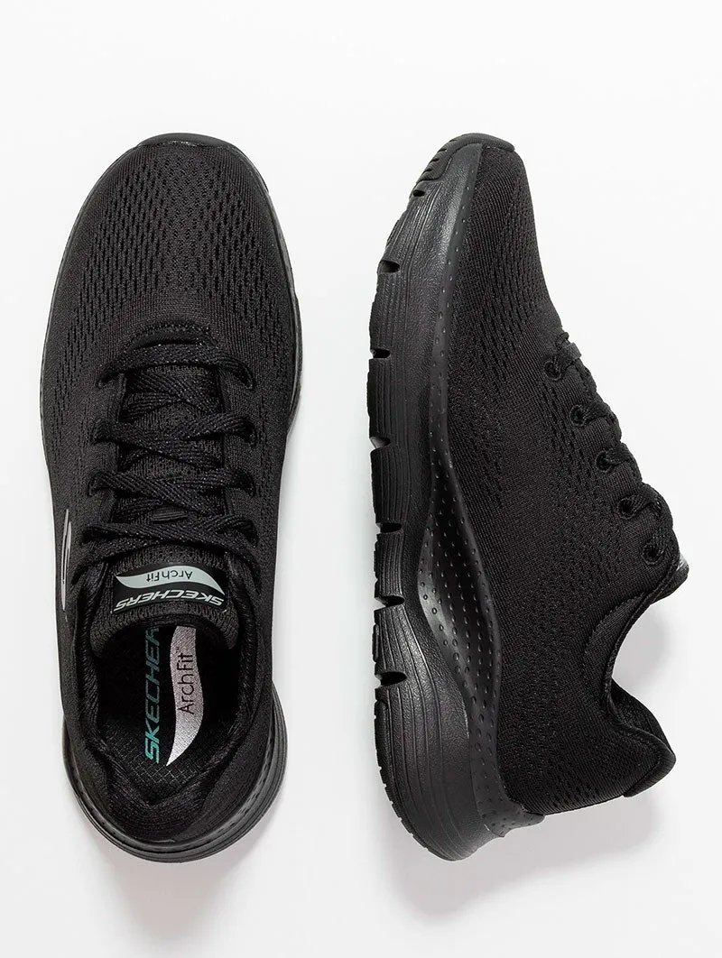 Zapatillas deportivas Skechers Arch Fit Sunny Outlook 149057 bbk negro