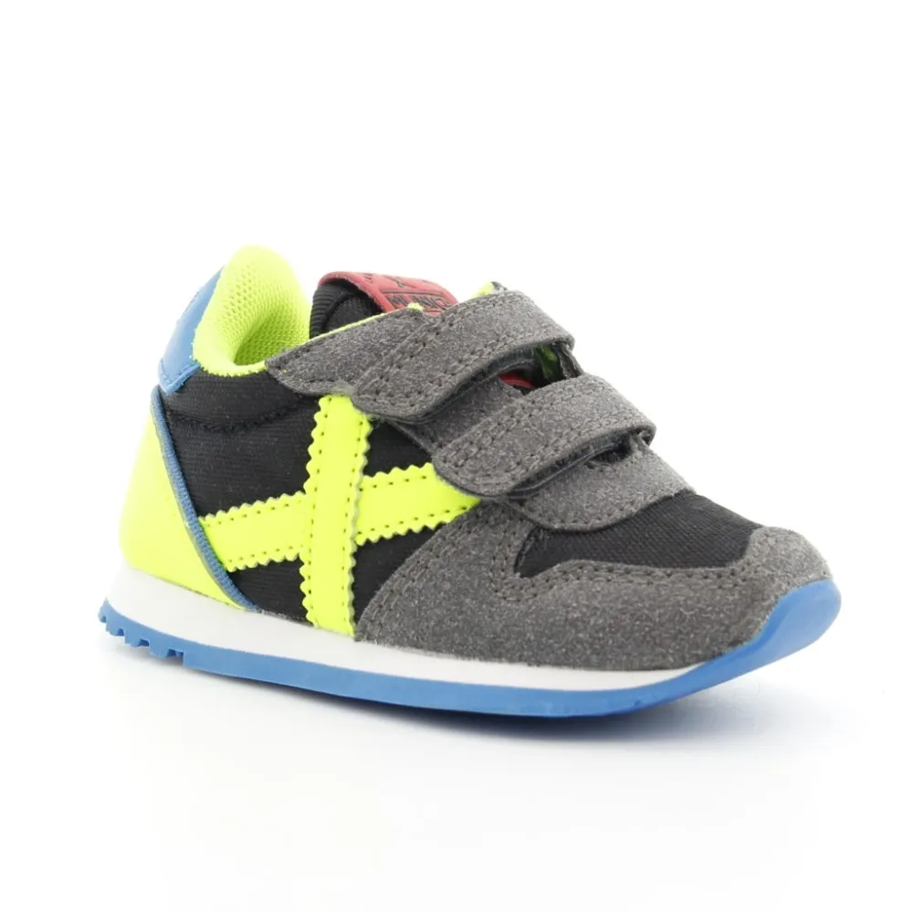 Zapatillas Munich Baby Massana Gris