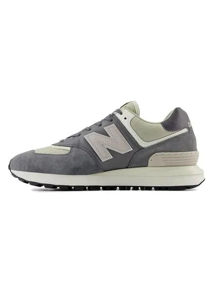Zapatillas New Balance 574 gris para hombre.