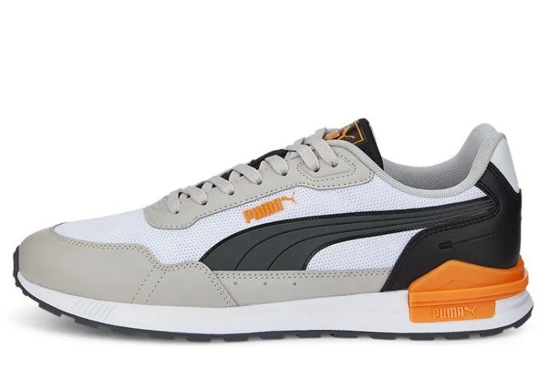 Zapatillas Puma Graviton Mega Gris/Blanco/Naranja